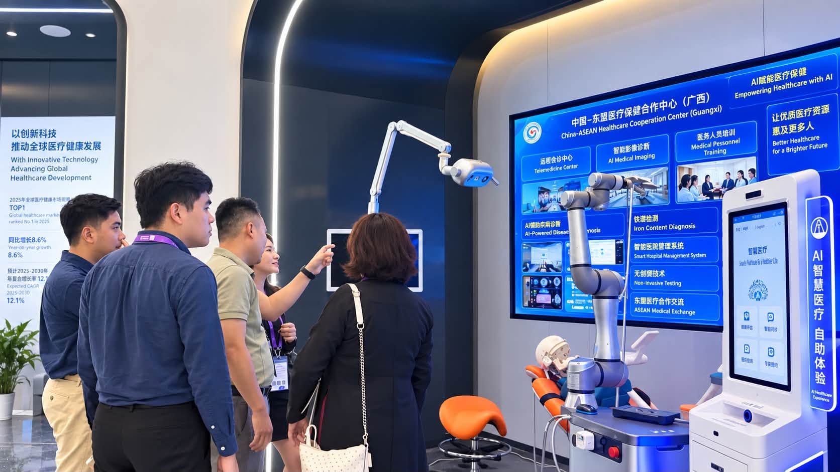 Hội chợ Trung Quốc – ASEAN: Robot và AI thúc đẩy kết nối khu vực