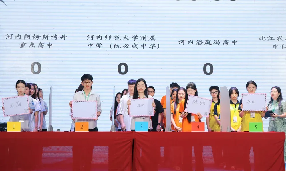 Từ cuộc thi chữ Hán đến Hiền Tài Đấu Trí: một năm học rực sáng