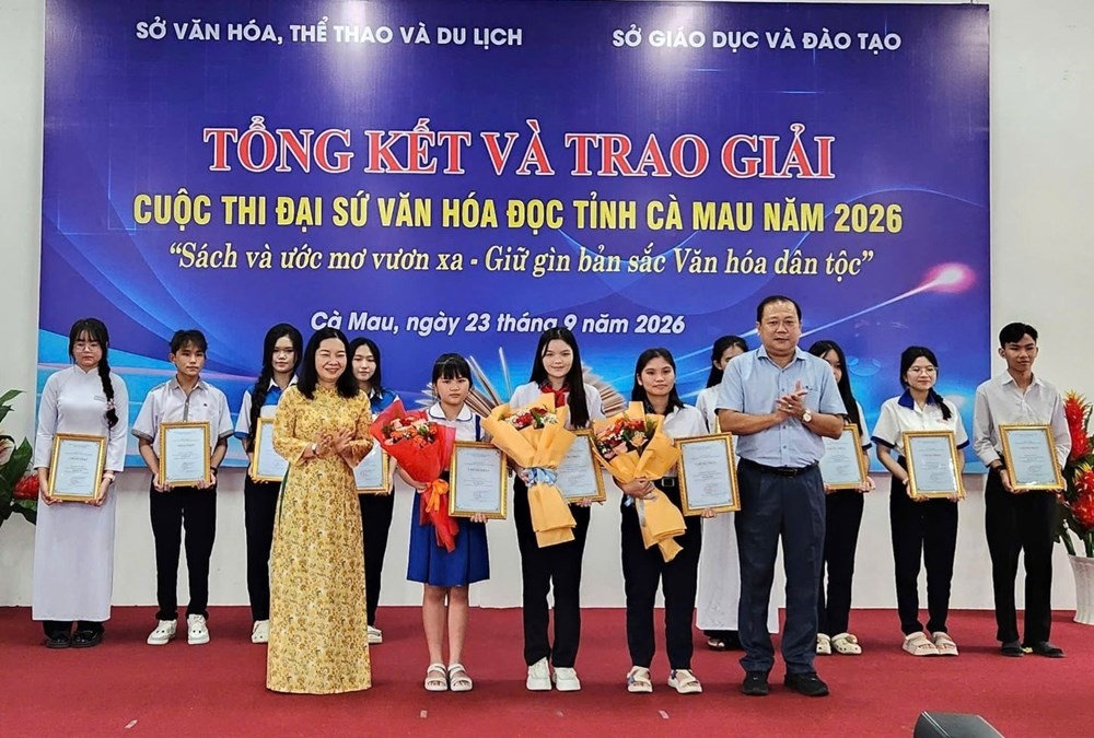 Cuộc thi Đại sứ Văn hóa đọc thổi bùng thói quen đọc sách học sinh