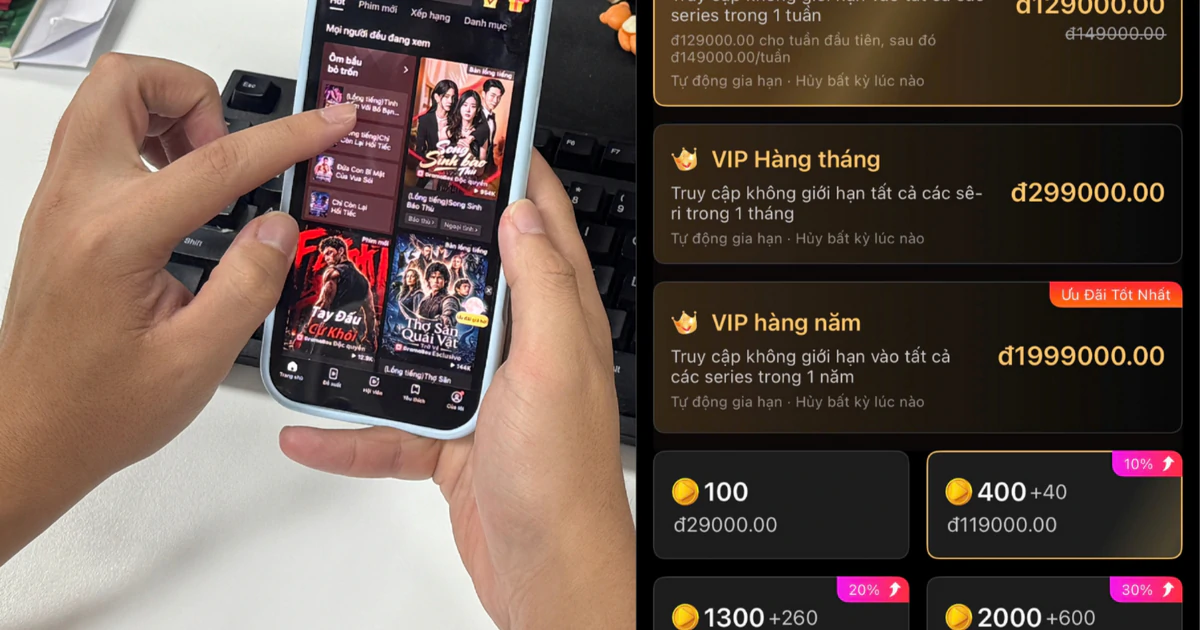 Phim ngắn AI: Người xem trả tiền hàng tuần, đánh đổi những gì ngoài ví tiền?