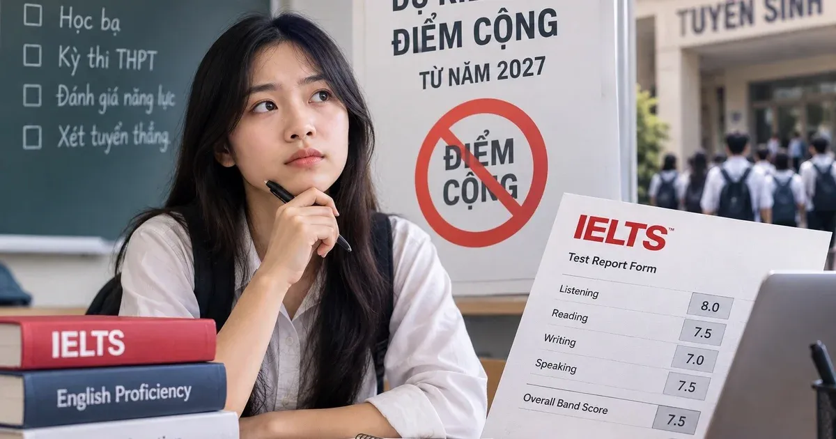 IELTS không còn cộng điểm: Cú hích buộc tuyển sinh đại học phải công bằng hơn