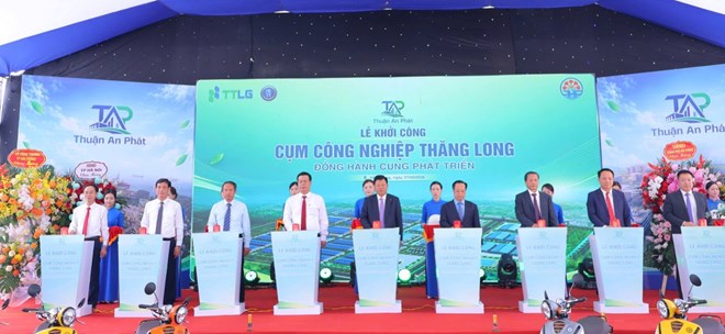 Cụm công nghiệp Thăng Long Hải Phòng 532 tỷ đồng: Động lực phía Tây