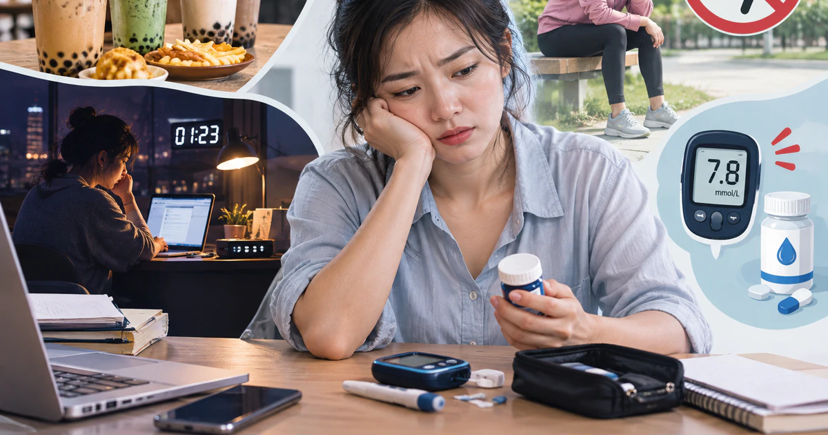 Trà sữa, thức khuya và lười vận động: Công thức đẩy U30 vào bệnh chuyển hóa