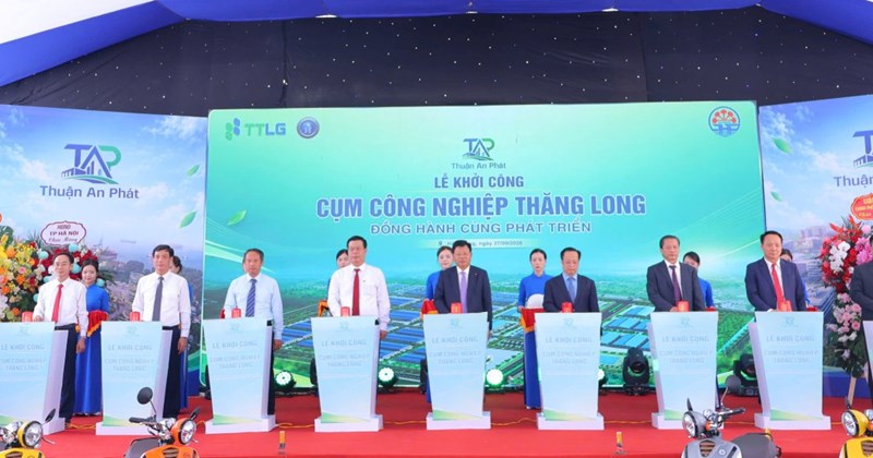 Cụm công nghiệp Thăng Long Hải Phòng 532 tỷ đồng: Động lực phía Tây