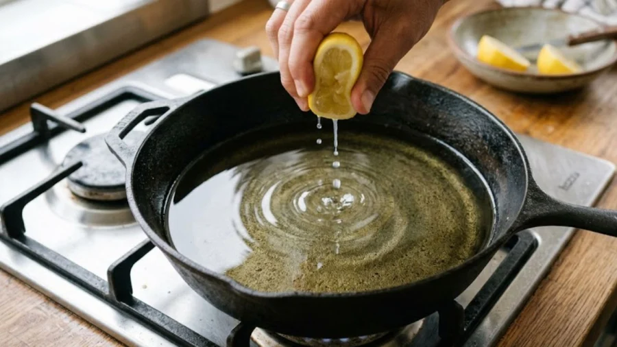 Vài giọt nước cốt chanh vào chảo dầu: mẹo nhỏ, hiệu quả lớn