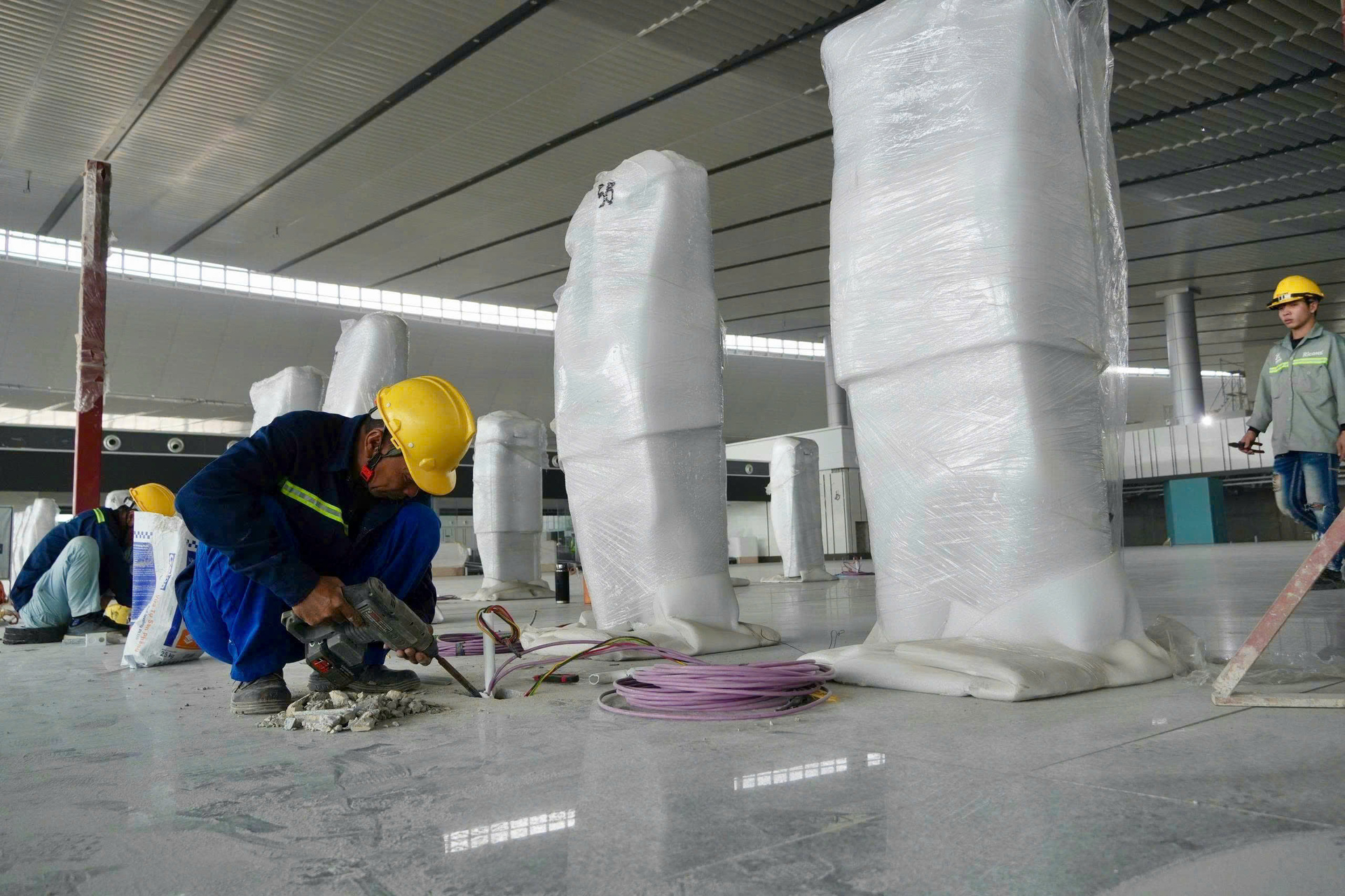 Nhà ga Long Thành tăng tốc hoàn thiện, chuẩn bị vận hành thử