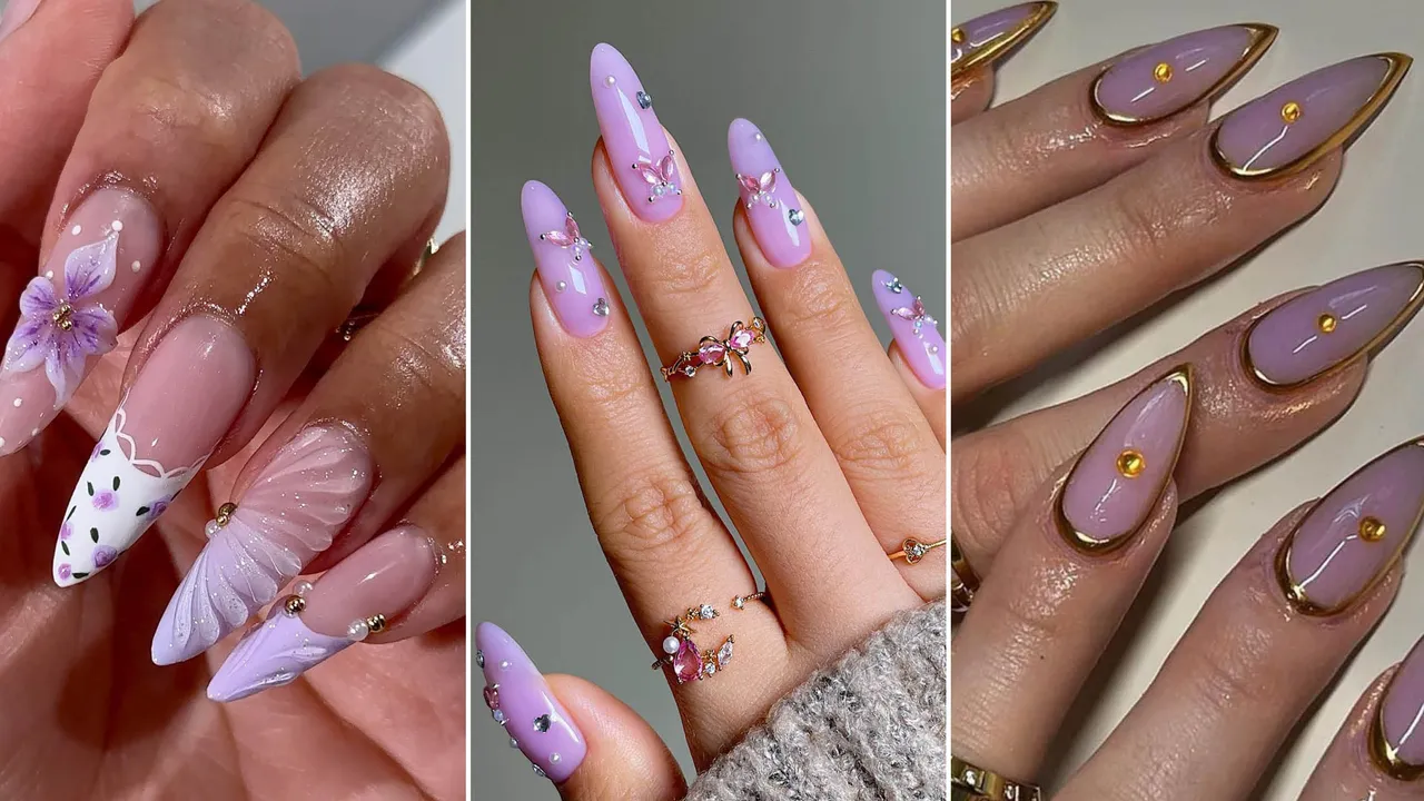 Tại sao lilac lại trở thành màu móng tay bất ngờ của mùa thu