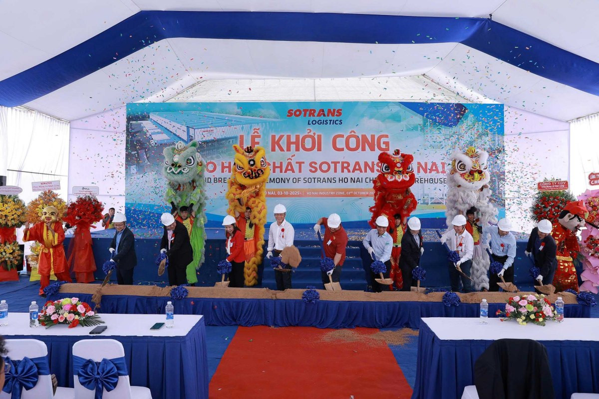 Kho hóa chất SOTRANS Hố Nai: IoT, AI và chuyển đổi xanh nâng chuẩn an toàn