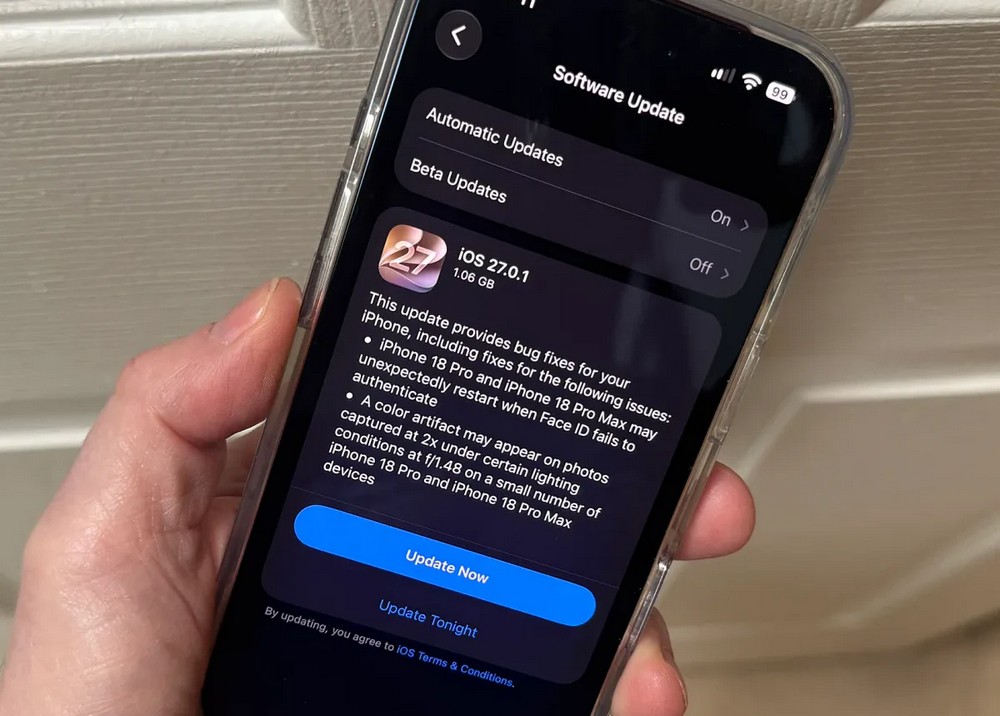 iOS 27.0.1 vừa ra mắt: có nên vội cập nhật iPhone?