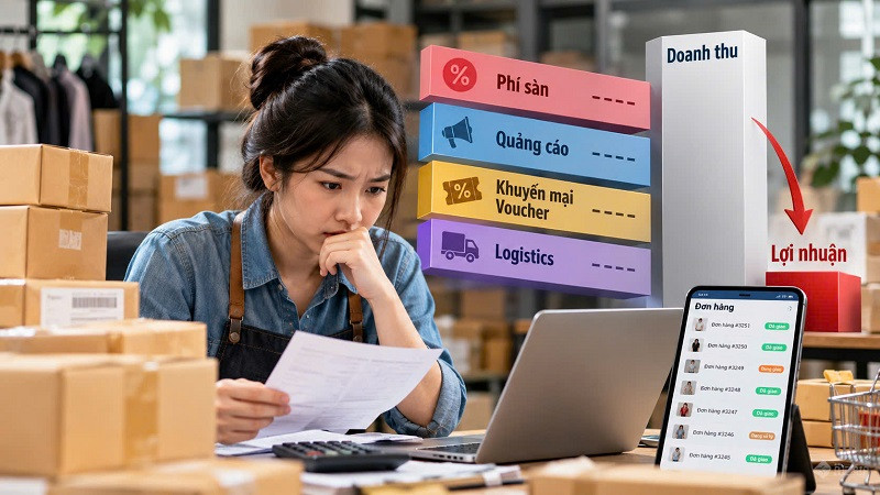 Doanh thu tăng nhưng lợi nhuận giảm: lỗi do phí ẩn hay do cách vận hành?