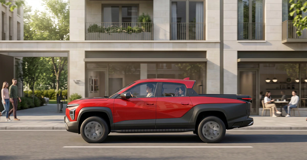 VF Wild REEV: bán tải điện 1.000km cho người hay đi xa