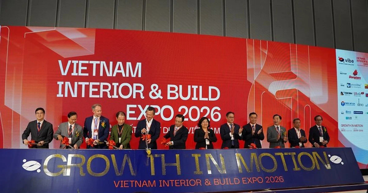 VIBE khai mạc tại TP.HCM: 300 doanh nghiệp, 10.000 giải pháp không gian sống
