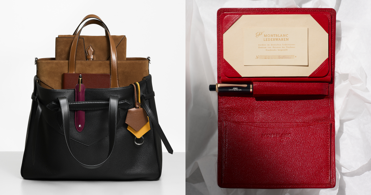 Montblanc và Hermès: Nghệ thuật chế tác da như bản sắc xa xỉ