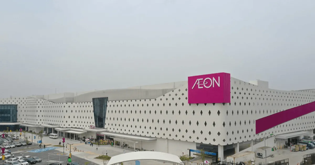 AEON đẩy mạnh mở rộng tại Việt Nam: Từ siêu trung tâm đến 240 siêu thị