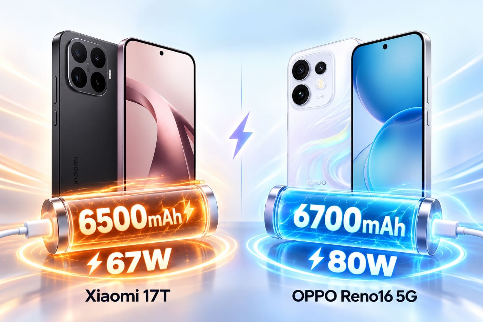 Xiaomi 17T hay OPPO Reno16 5G: chọn máy nào đáng tiền hơn?