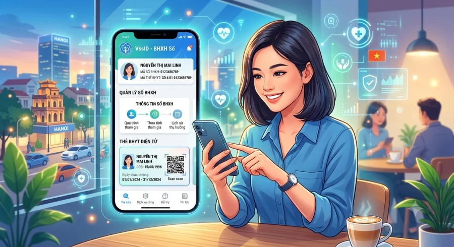 VssID cập nhật sổ BHXH, thẻ BHYT điện tử: Người lao động phải kiểm tra ngay