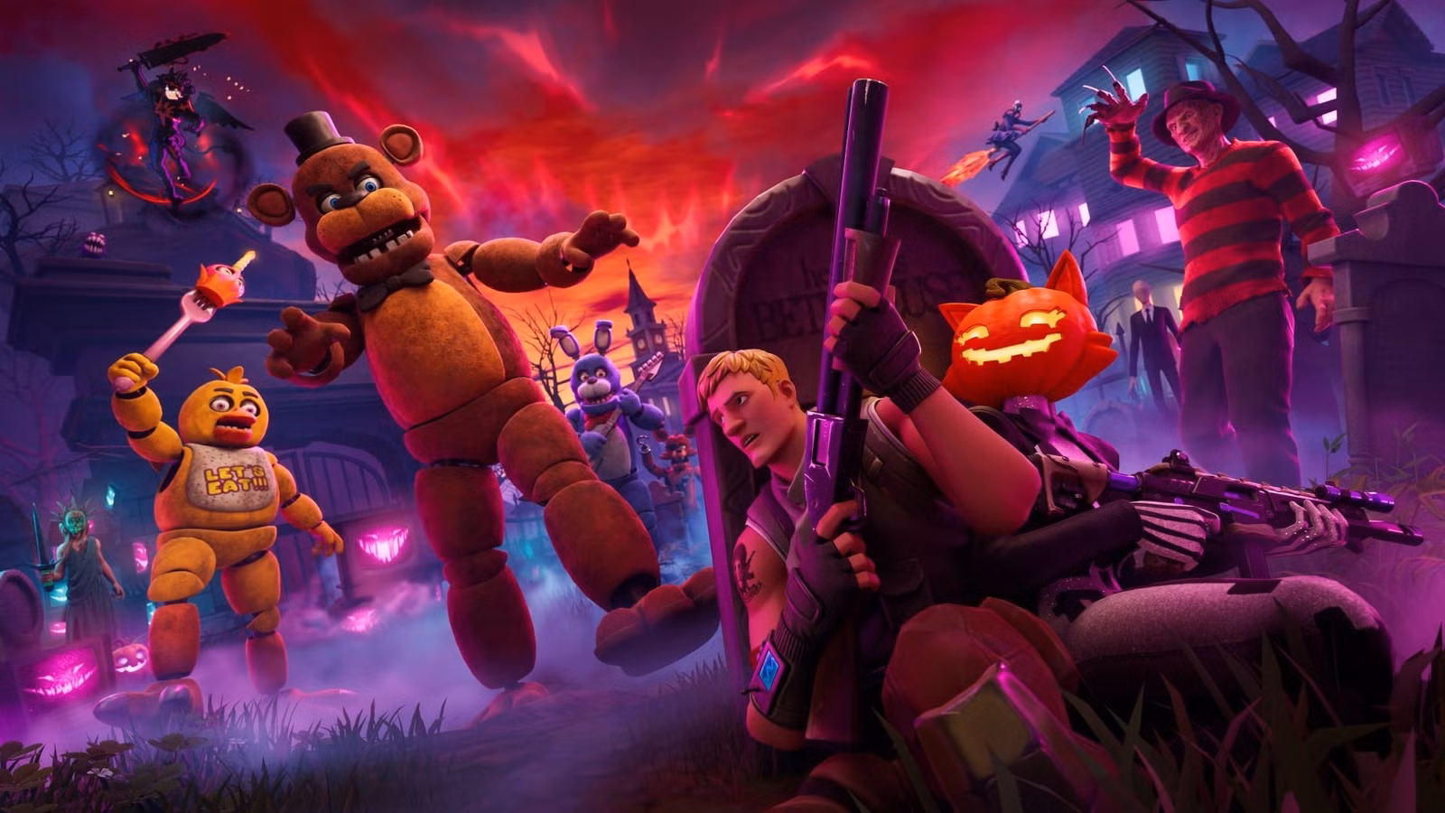 Fortnitemares khởi động: Hollow Knight dẫn đầu mùa Halloween Fortnite