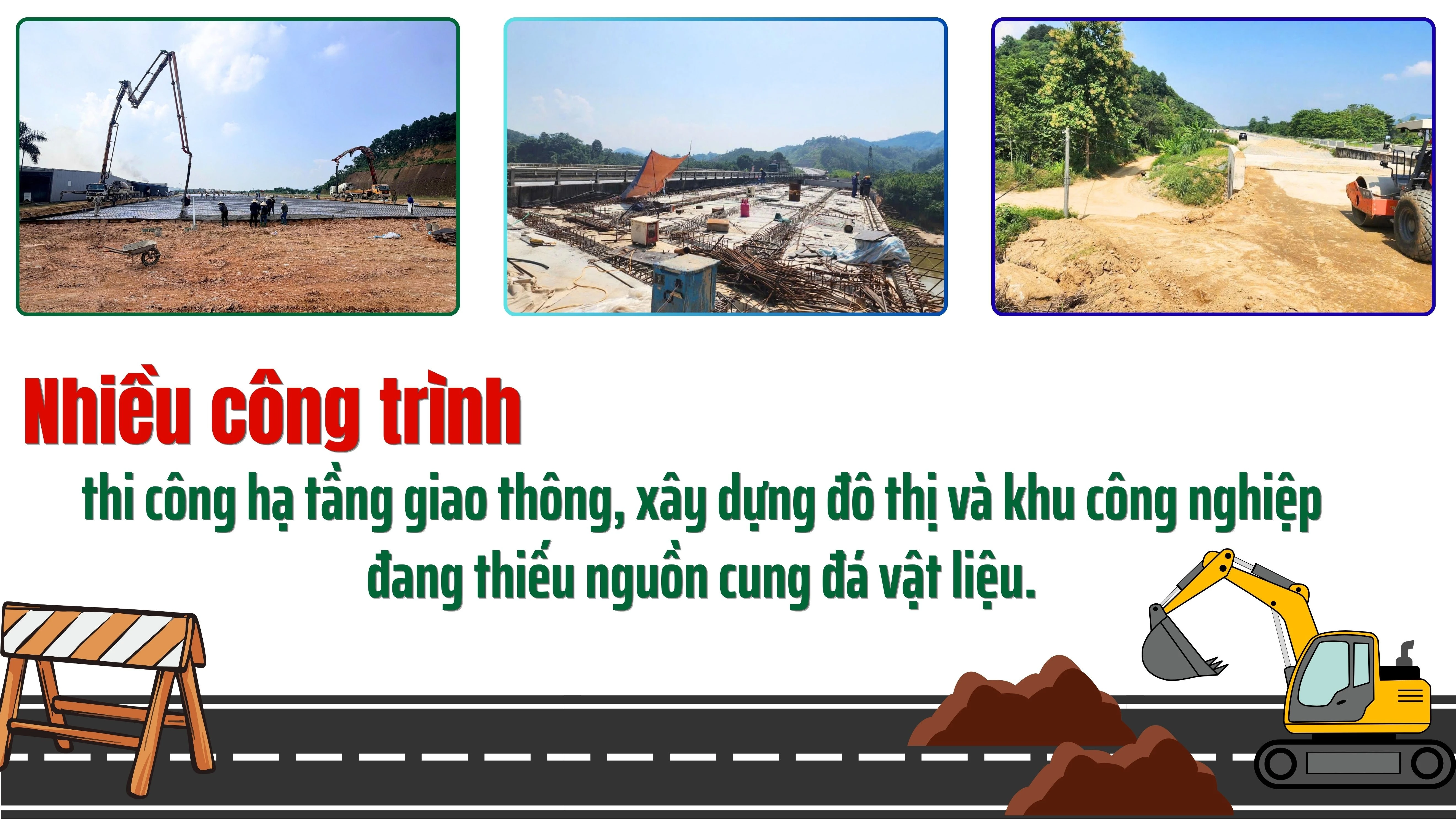 Thiếu hụt vật liệu xây dựng: bài toán cung – cầu và môi trường