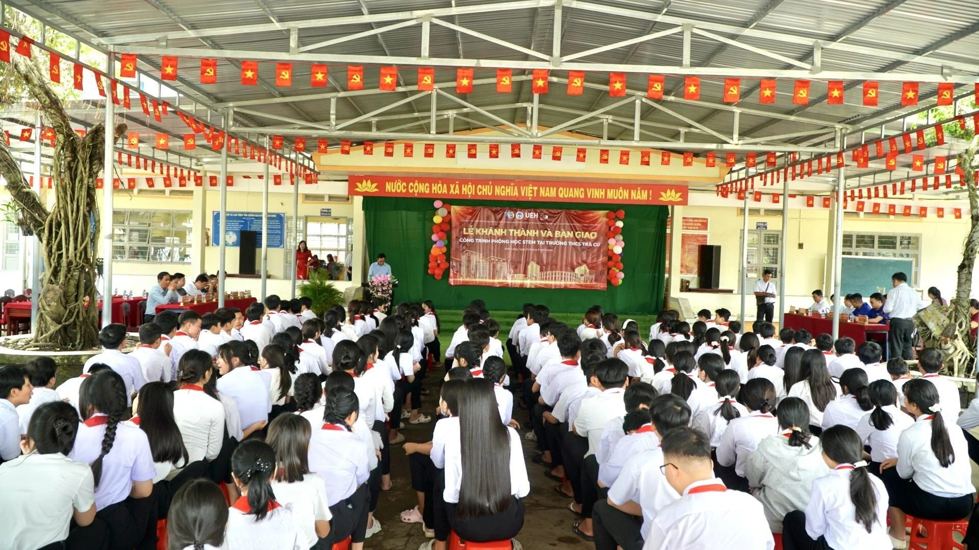 Phòng học STEM hiện đại tại THCS Trà Cú: cú huých cho học sinh vùng sâu