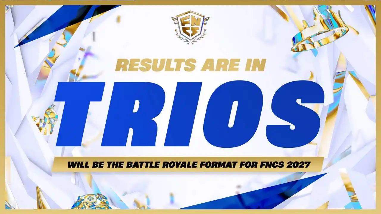 FNCS khôi phục Trios và mở rộng sân chơi giải đấu Fortnite