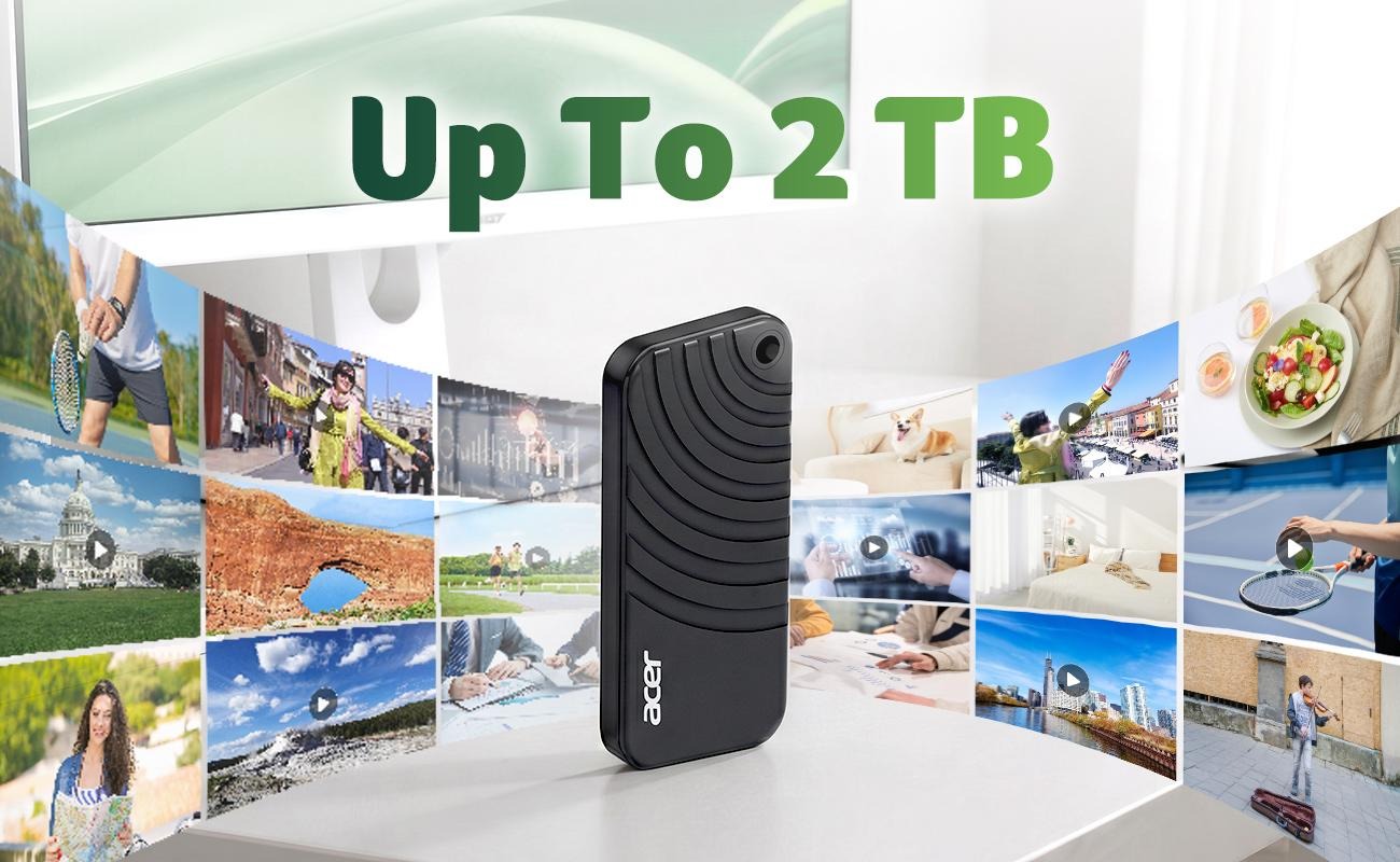 Acer PA100: Ổ SSD di động 9mm cho người hay di chuyển