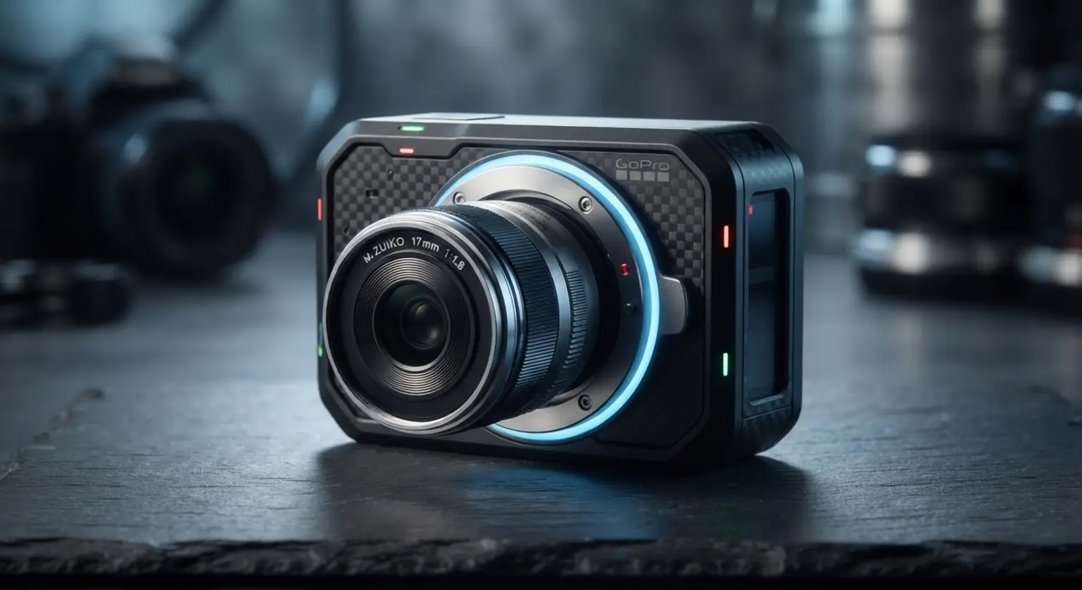 GoPro bước vào hệ sinh thái Micro Four Thirds: cú xoay trục cho camera hành động