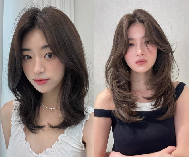 5 kiểu tóc lửng che bạc, tạo độ phồng cho phụ nữ 40+