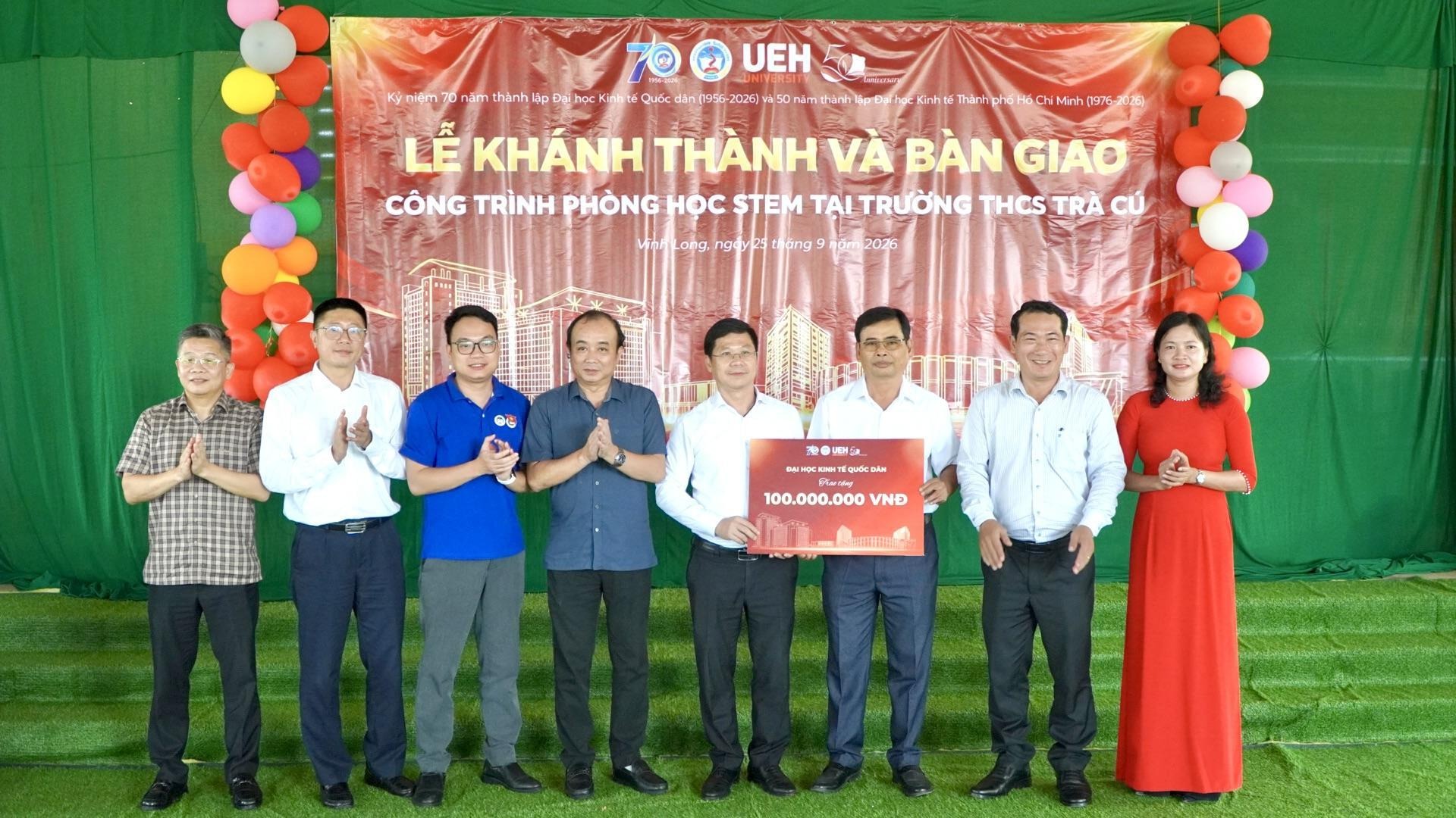 Phòng học STEM hiện đại tại THCS Trà Cú: cú huých cho học sinh vùng sâu