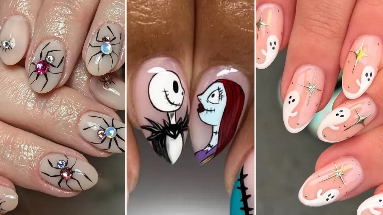 Halloween Nail Art Vừa Kinh Dị Vừa Thanh Lịch Cho Mùa Thu