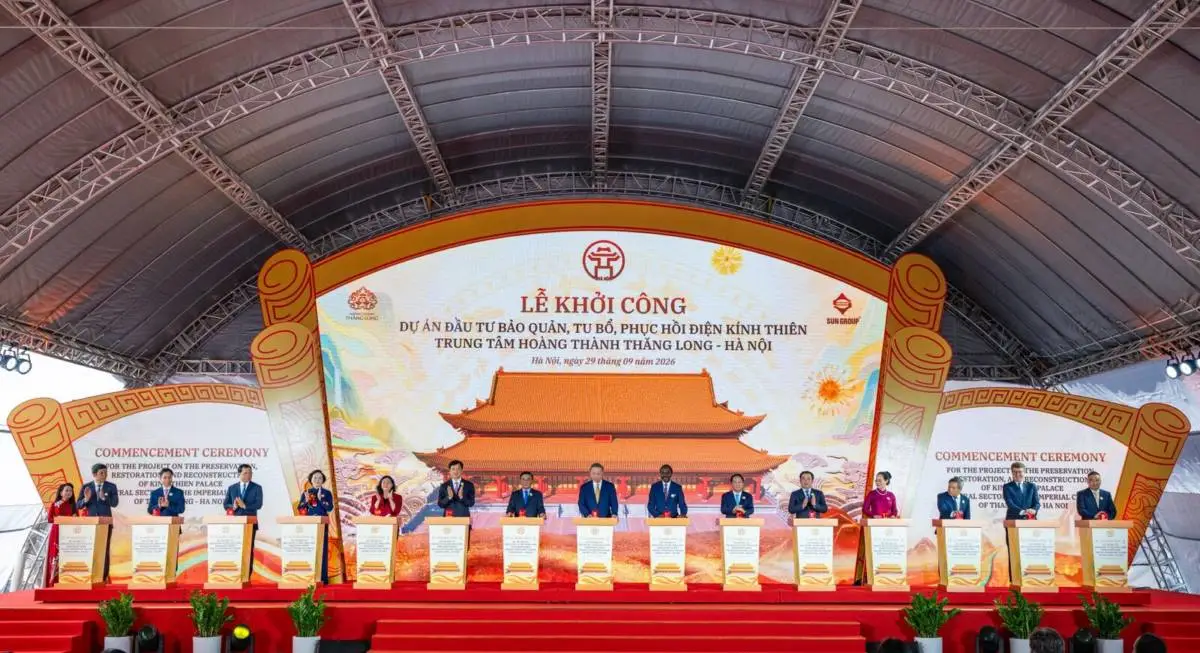 Điện Kính Thiên khởi công: phục hồi biểu tượng quyền lực Đại Việt