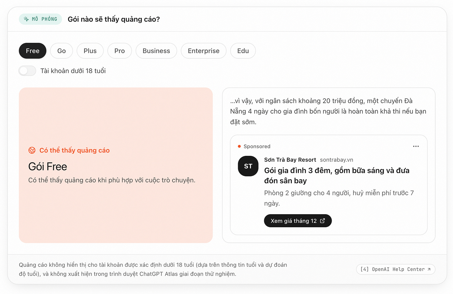 ChatGPT Ads mở rộng: cơ hội mới cho thương hiệu Việt
