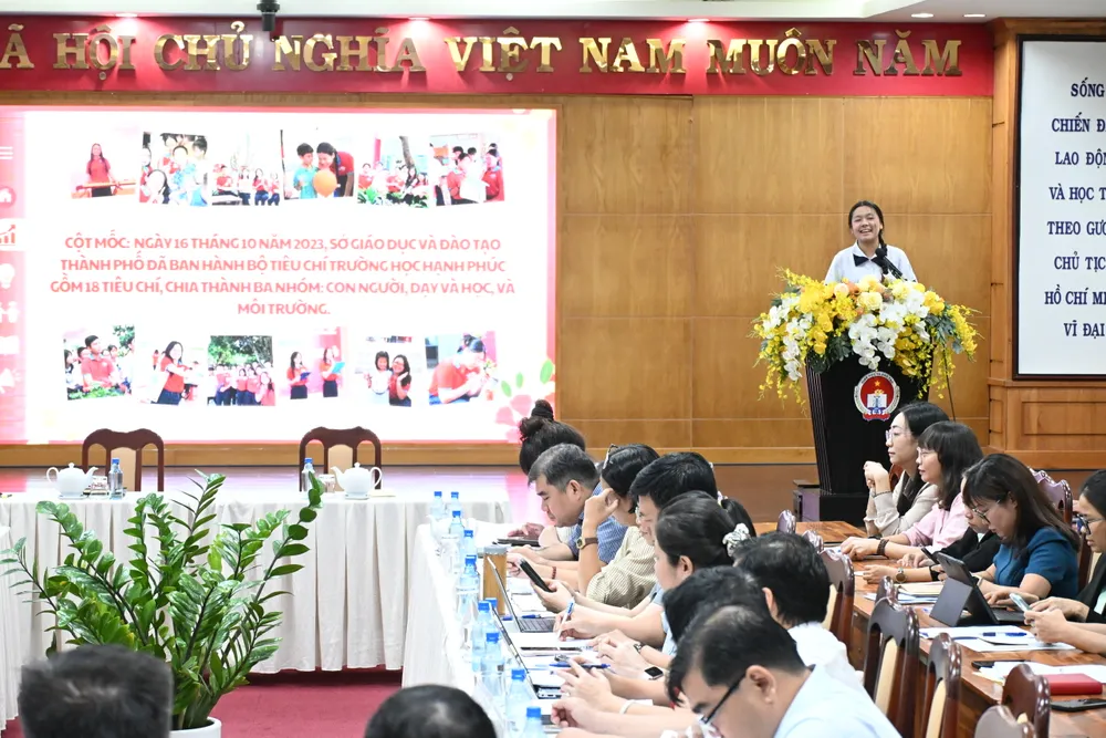 Trường học hạnh phúc thực chất: Khi tiêu chí được tái thiết kế vì con người