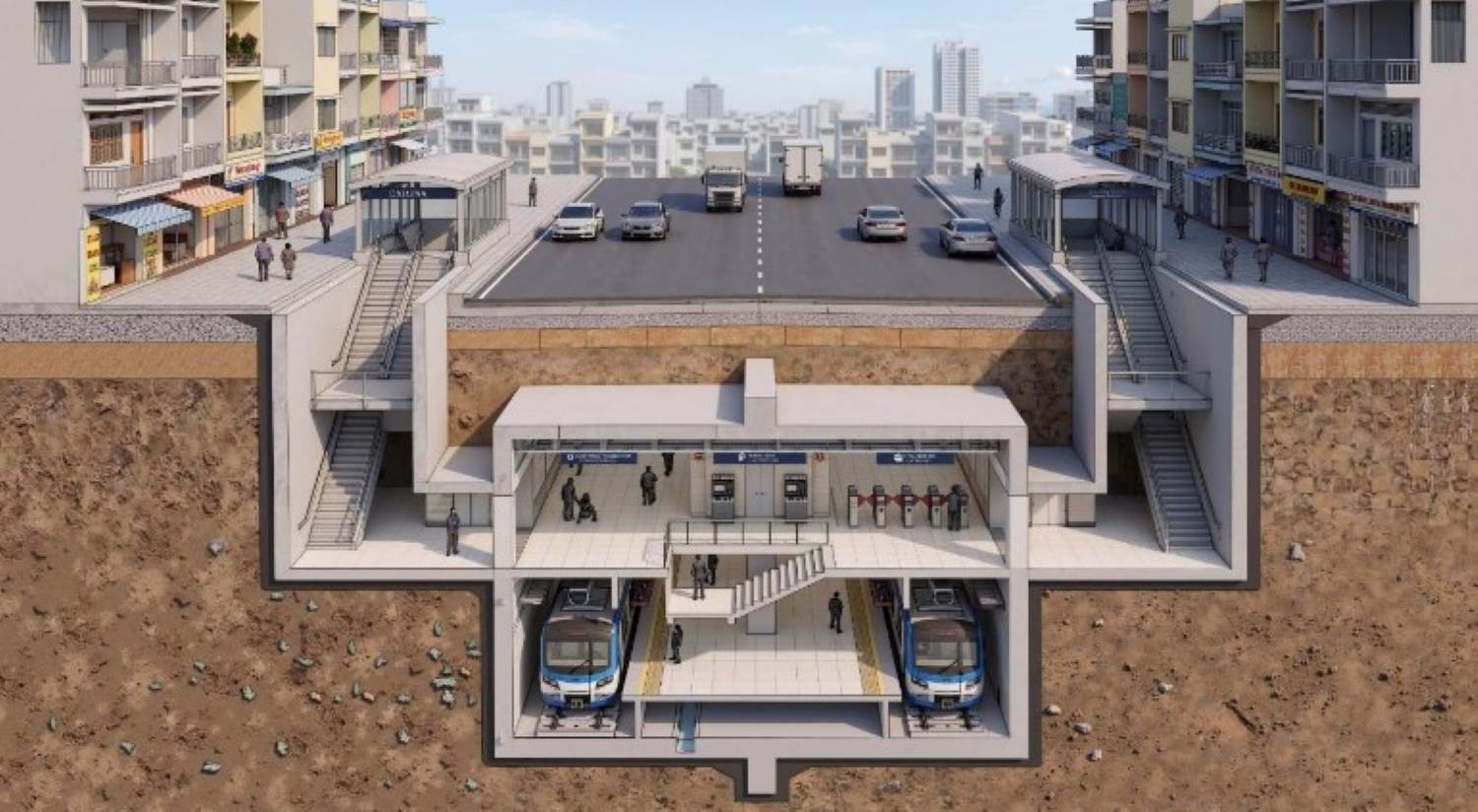 Ba tuyến metro mới và bước ngoặt kết nối đô thị TP.HCM