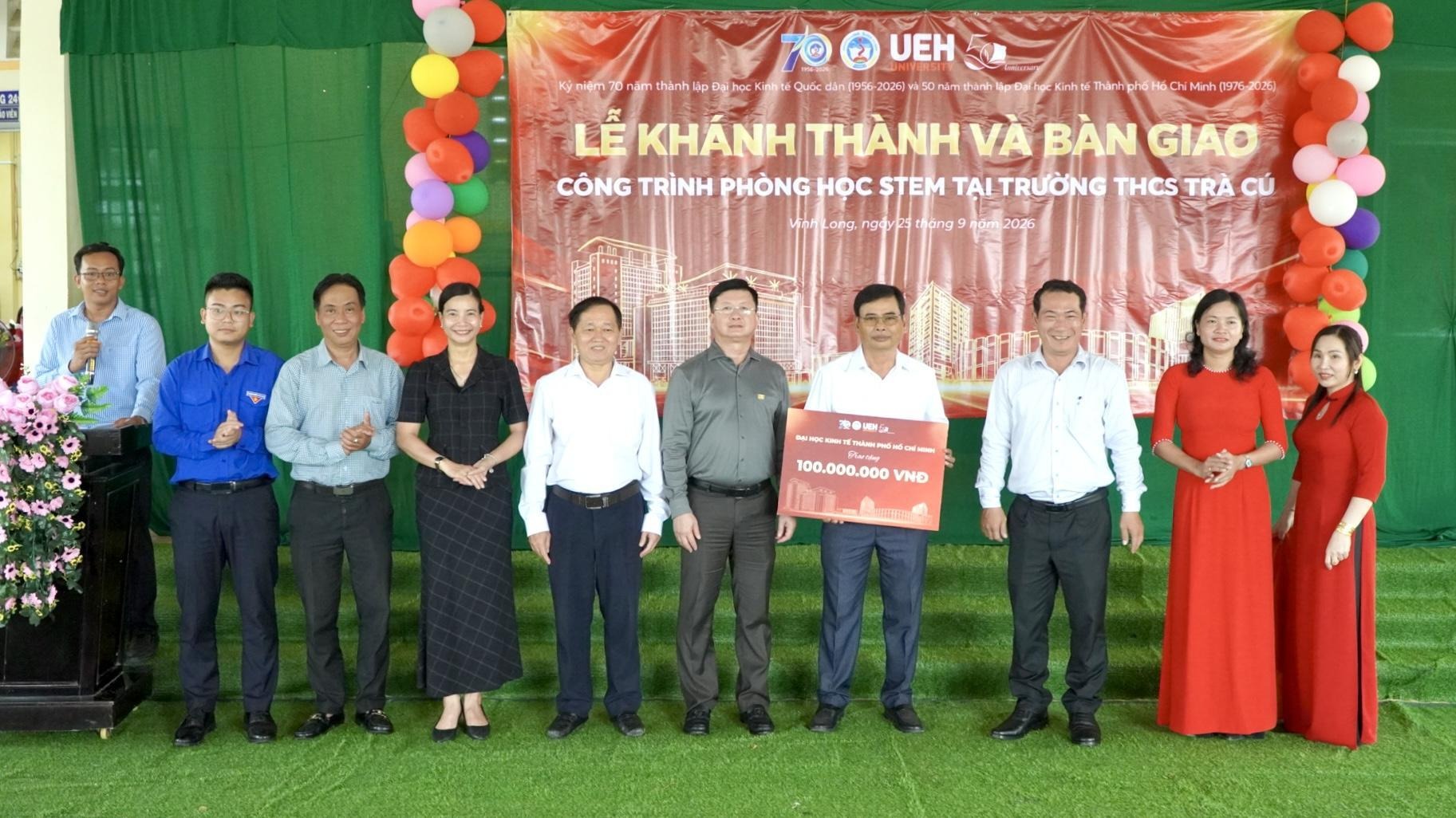 Phòng học STEM hiện đại tại THCS Trà Cú: cú huých cho học sinh vùng sâu