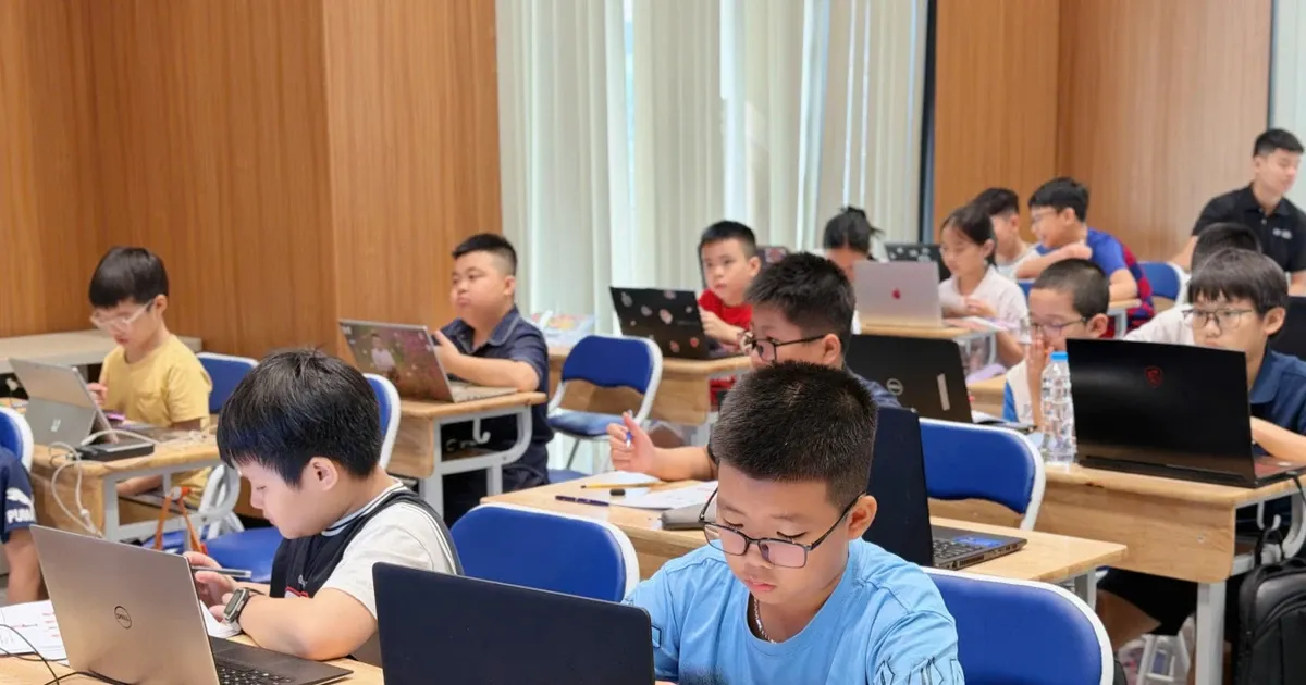 Lớp lập trình và toán tư duy miễn phí: cơ hội STEM cho học sinh tiểu học