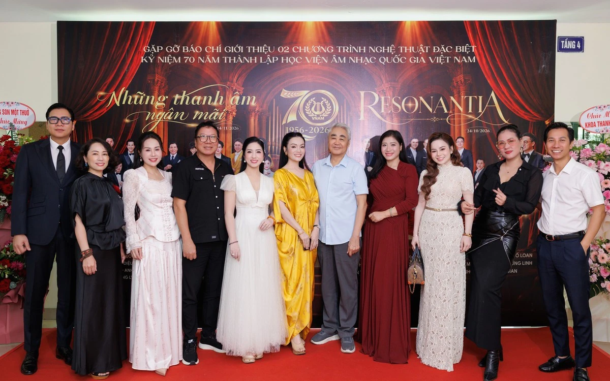 Ba thế hệ nhạc sĩ hội tụ tại Học viện Âm nhạc Quốc gia