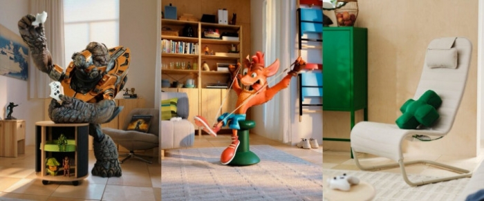 IKEA x Xbox: khi nội thất gaming bước vào phòng khách
