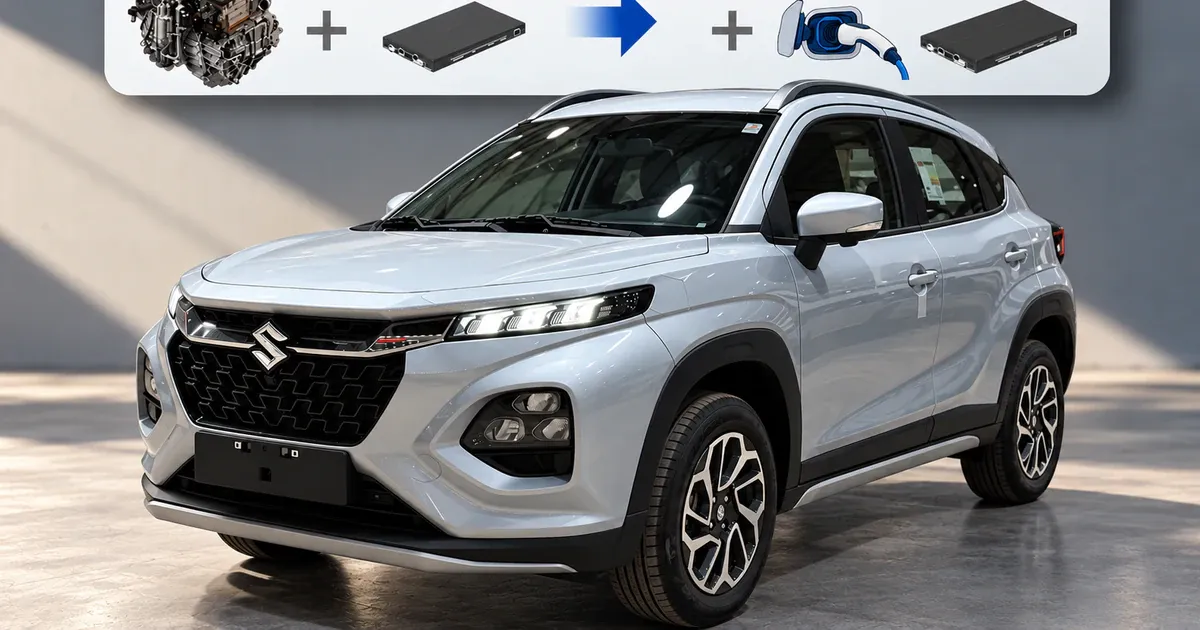 Suzuki Fronx REEV và cuộc đua xe điện sạc xăng với VF Wild