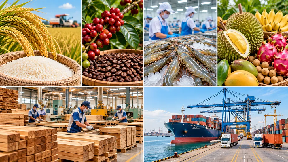 Nông nghiệp phải tăng tốc xuất khẩu quý IV để kịp đích 74,2 tỷ USD