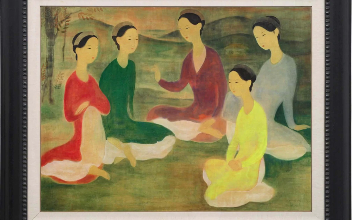 Tranh Vũ Cao Đàm chinh phục sàn Sotheby's Hồng Kông