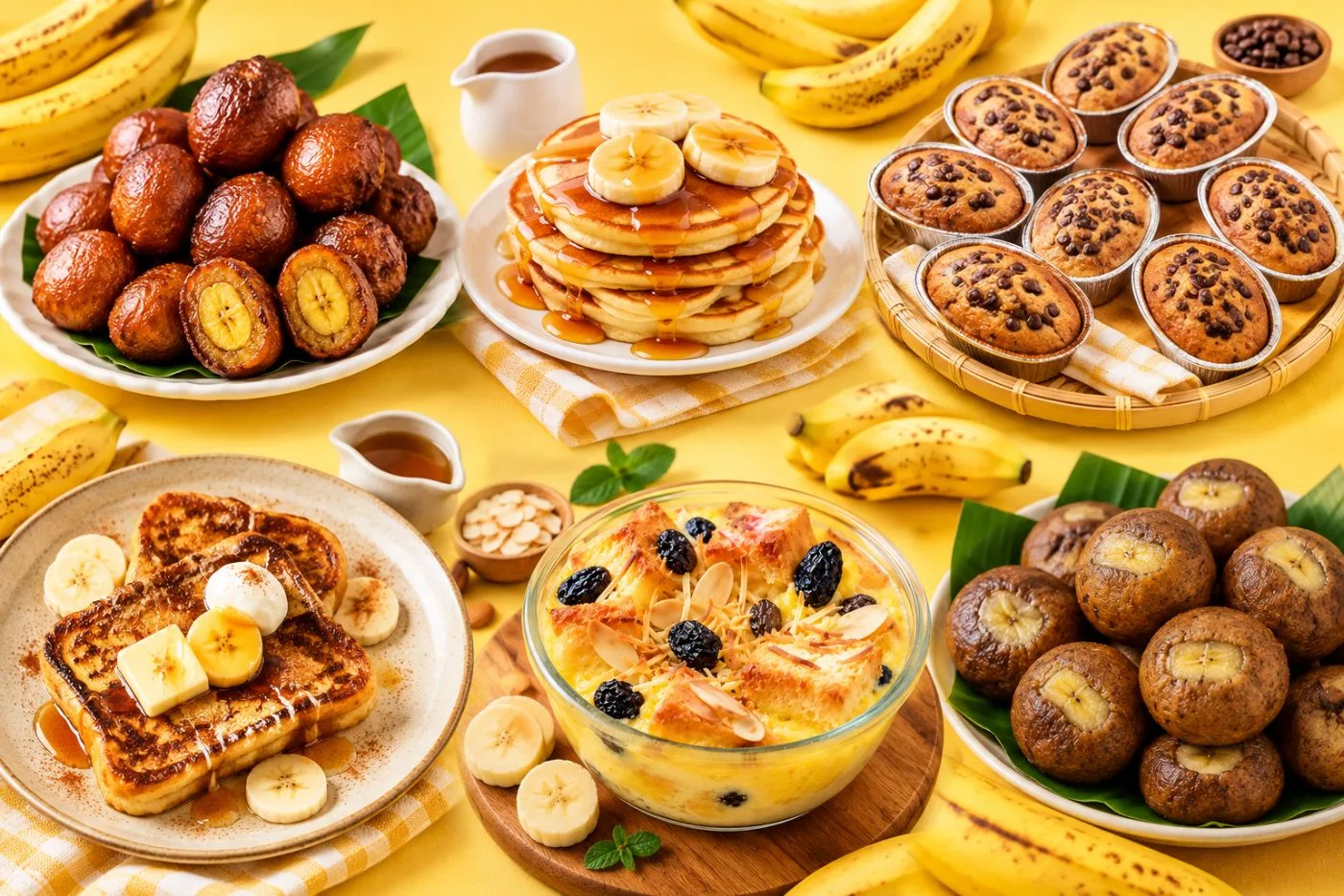 10 Cara Gunakan Pisang Terlalu Masak Jadi Dessert Sedap