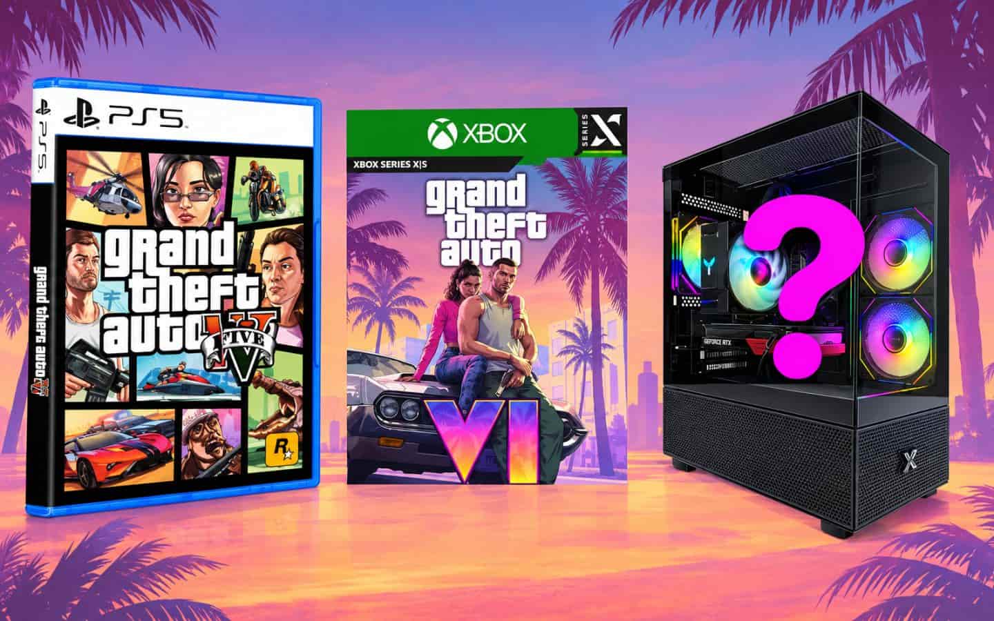 Cấu hình PC để chơi GTA 6: từ tối thiểu đến chiến 4K