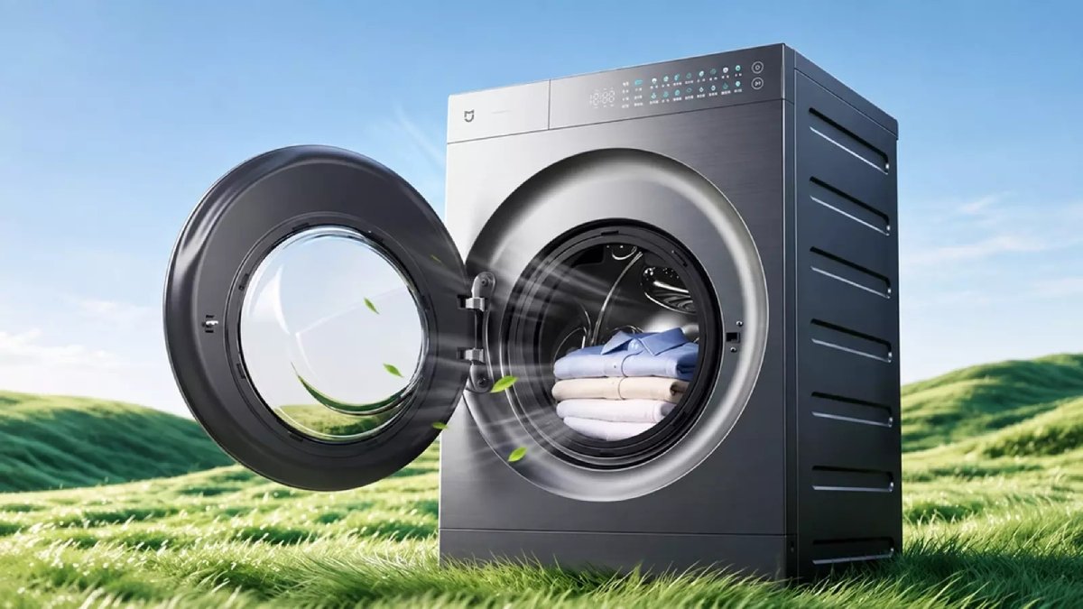 Xiaomi Mijia 13kg: máy giặt sấy bơm nhiệt AI thách thức cả phân khúc