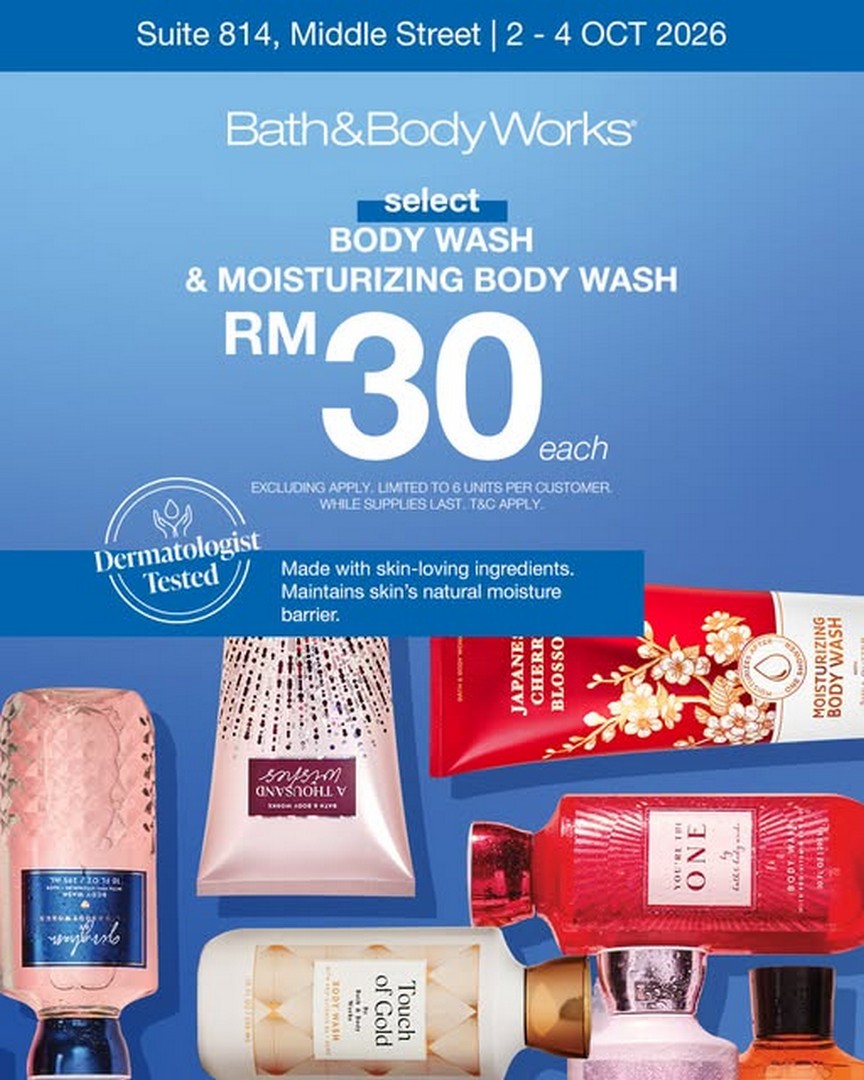 Jualan Wangi Oktober: Berbaloi Kejar Guardian & Bath & Body Works?