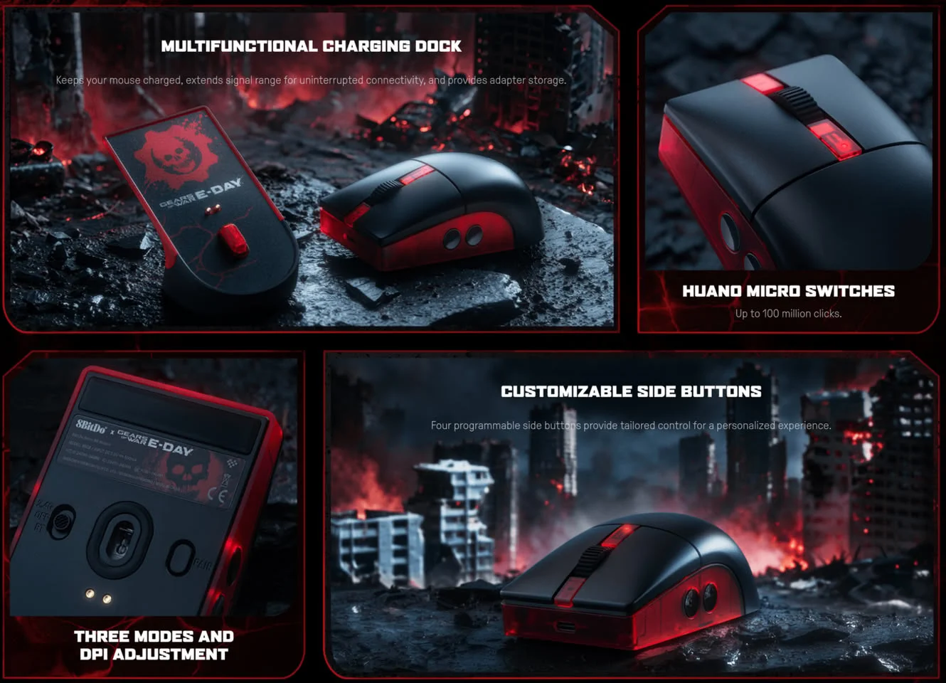 8BitDo Gears of War và làn sóng gaming brand collaboration mới