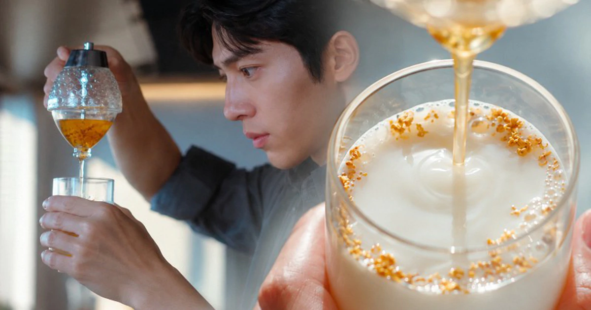 Hoa mộc tê trong Đầu xuân tươi sáng: từ cốc sữa đến trend beauty