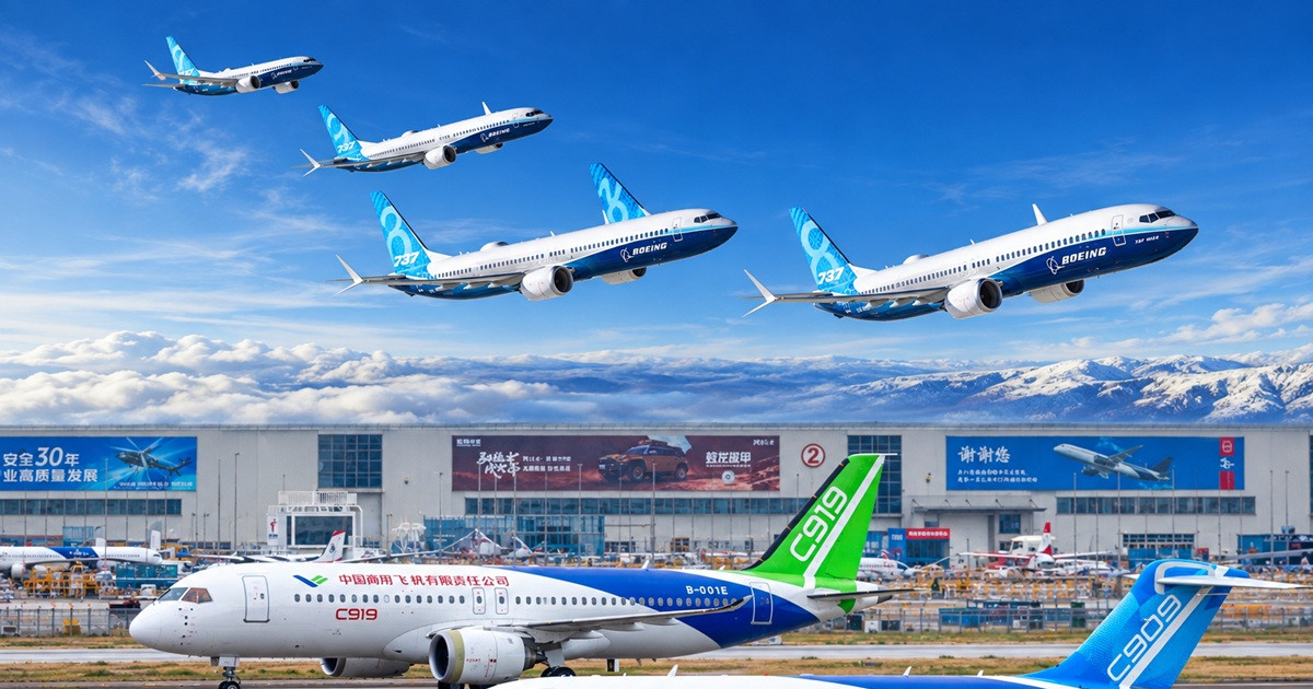Mỹ siết xuất khẩu linh kiện máy bay sang Trung Quốc: đòn bẩy đàm phán hay tự trói mình?
