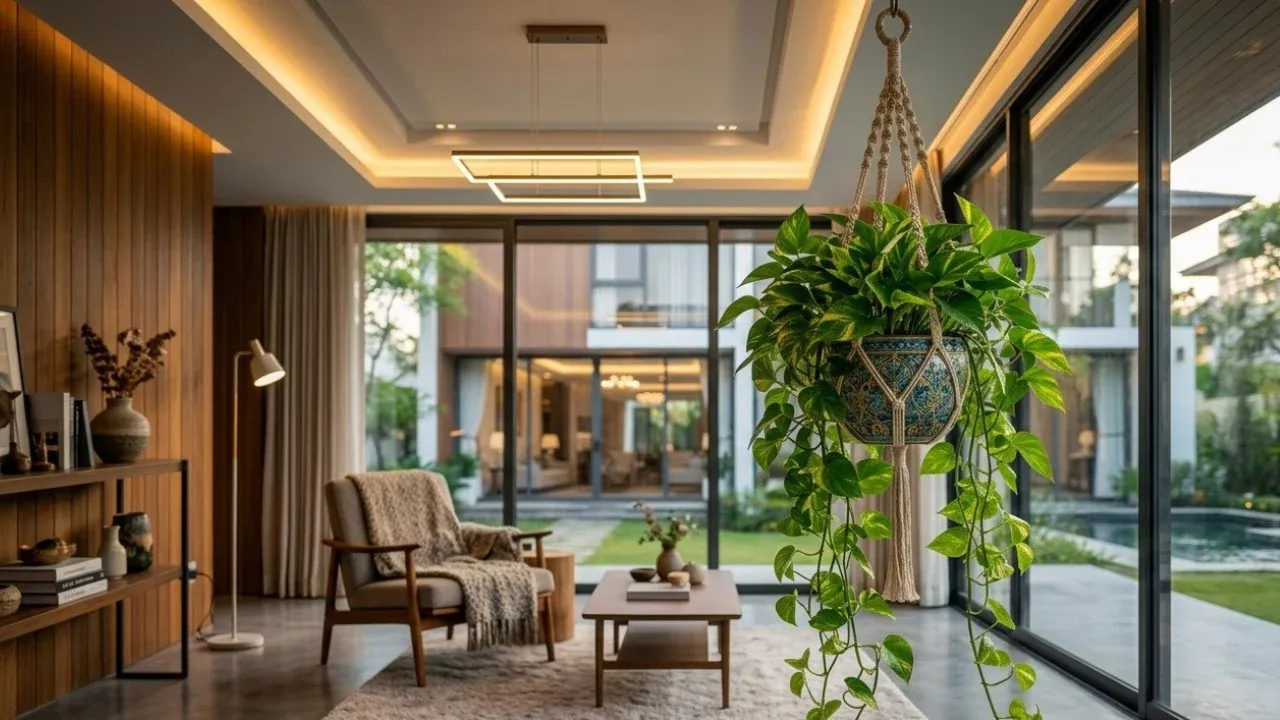 Trầu bà phát triển nhanh với dây dài 2m cho gia đình