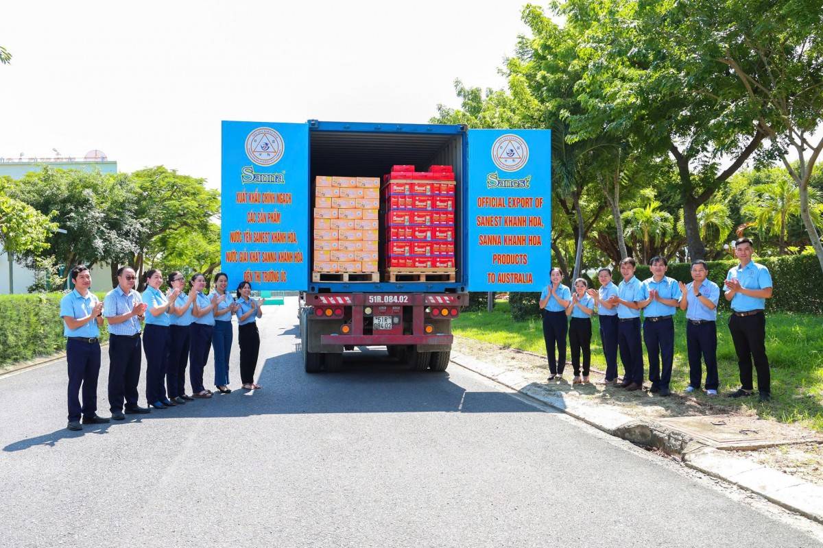Yến sào Khánh Hòa mở rộng thị trường Úc với nước giải khát Sanna