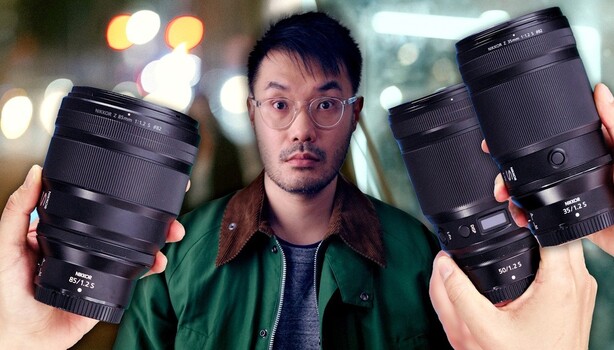 Ba Ống Kính Prime f/1.2 Nikon Z-Mount Sau Khi Trời Tối